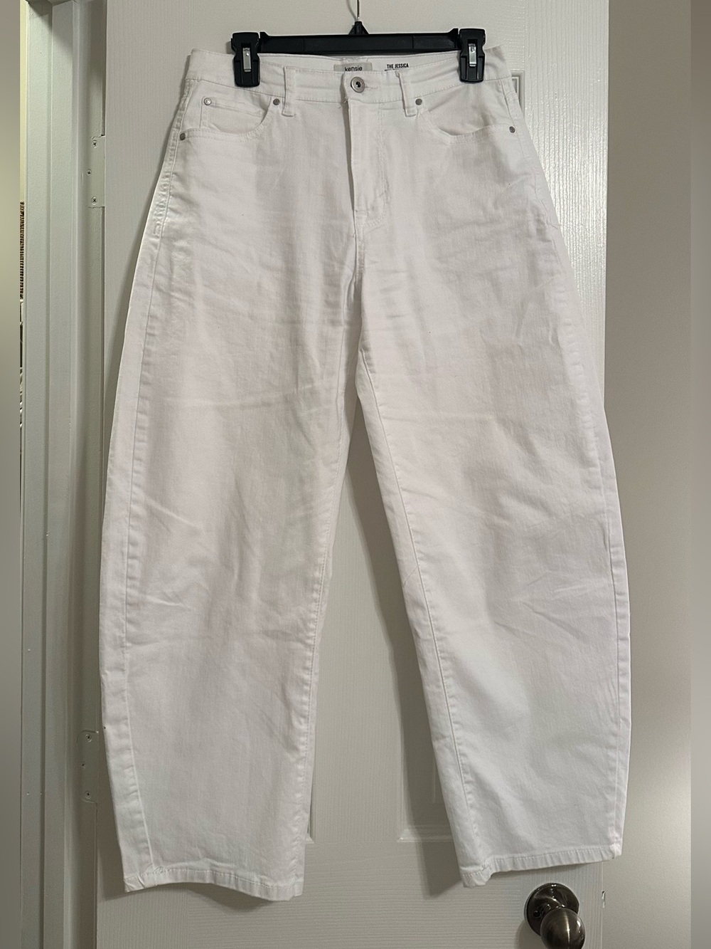 White Barrel Jeans